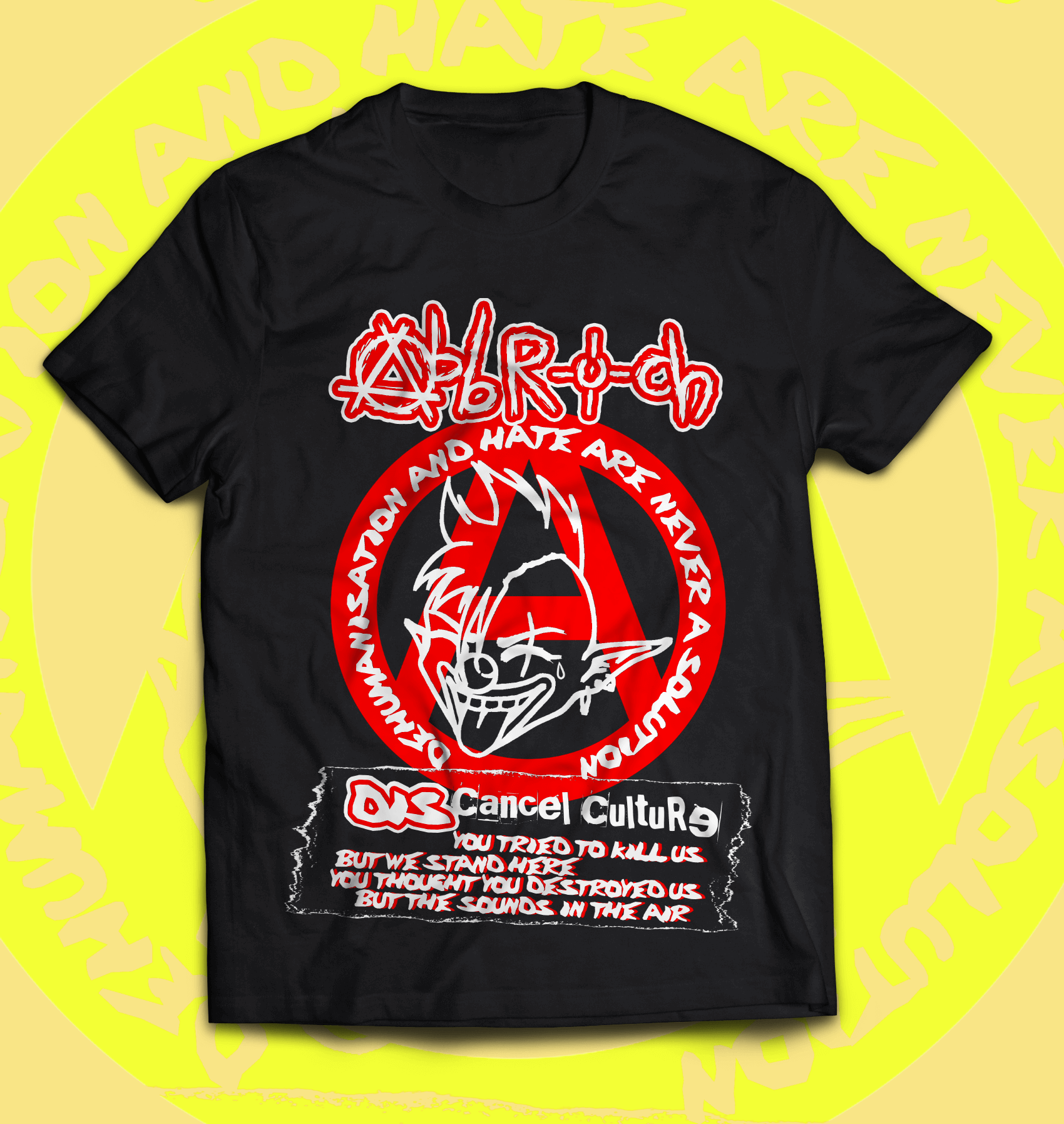 Abbruch T-shirt - DIScancel culture