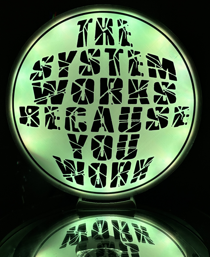 DIY-LED-Lampe • The System Works because You Work