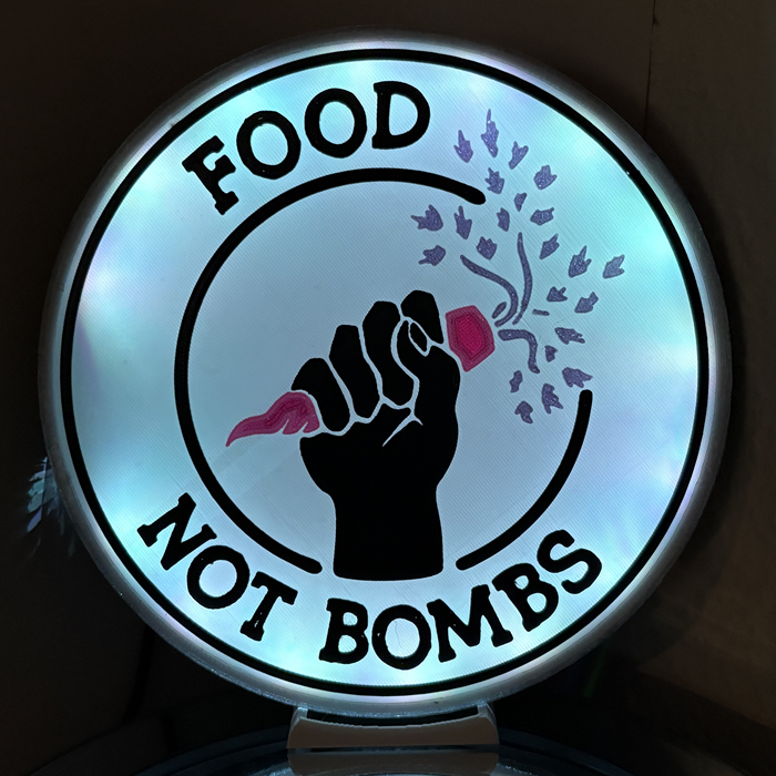 DIY-LED-Lampe • Food not bombs
