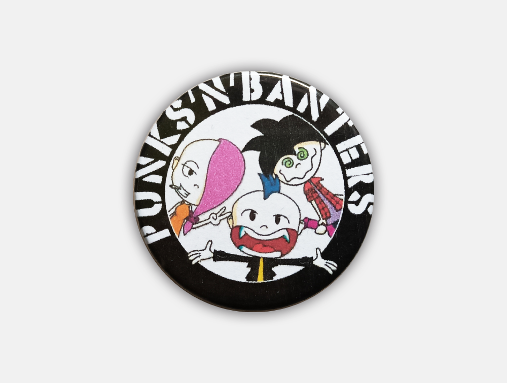 Punks’n’Banters button