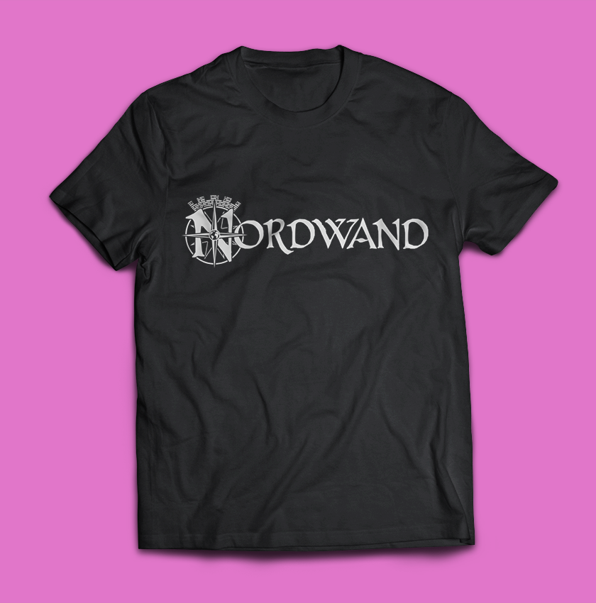 T-shirt NORDWAND zum neuen schwarzen Album