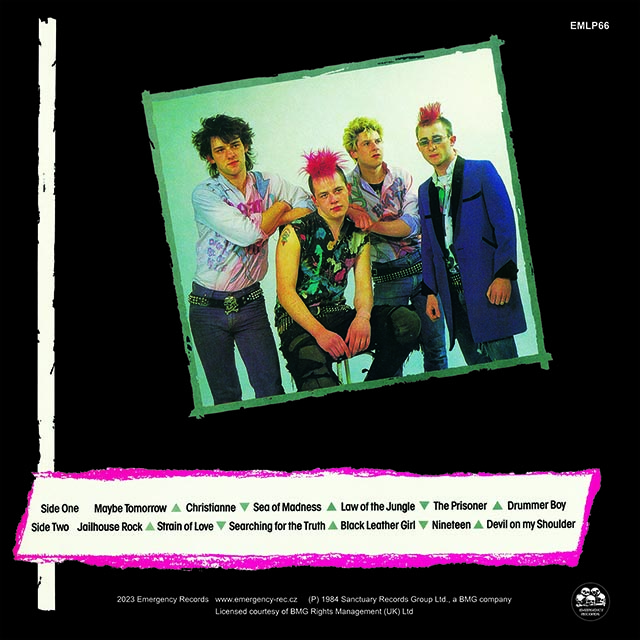 Abrasive Wheels – Black Leather Girl LP