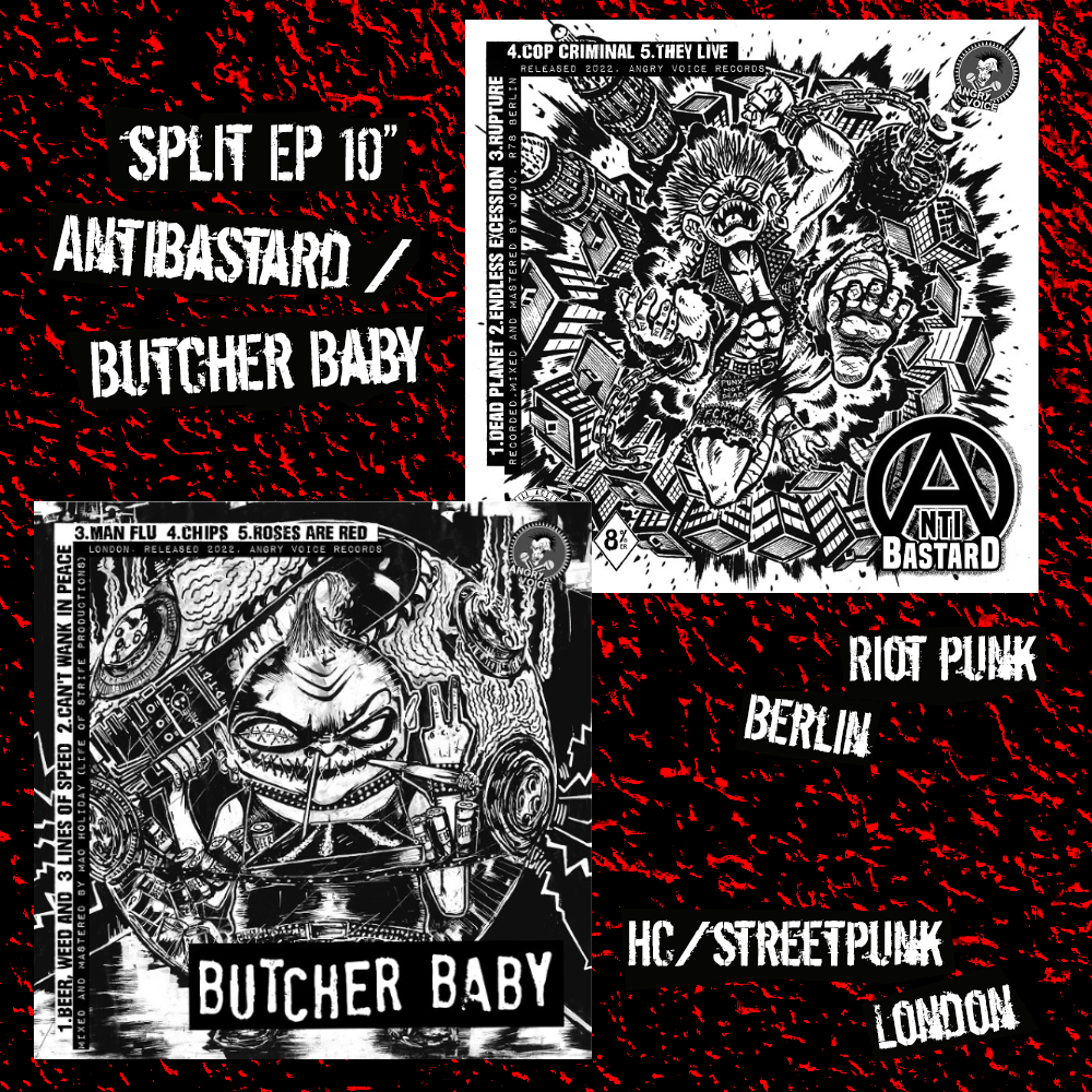 Antibastard / Butcher Baby – split 10"