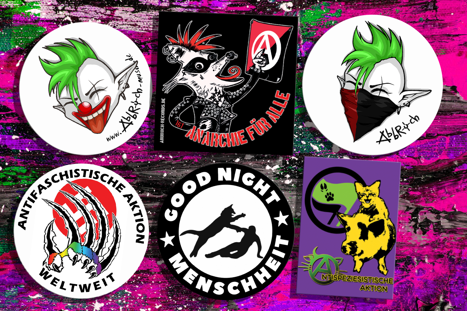 Sticker set "Street fighter"