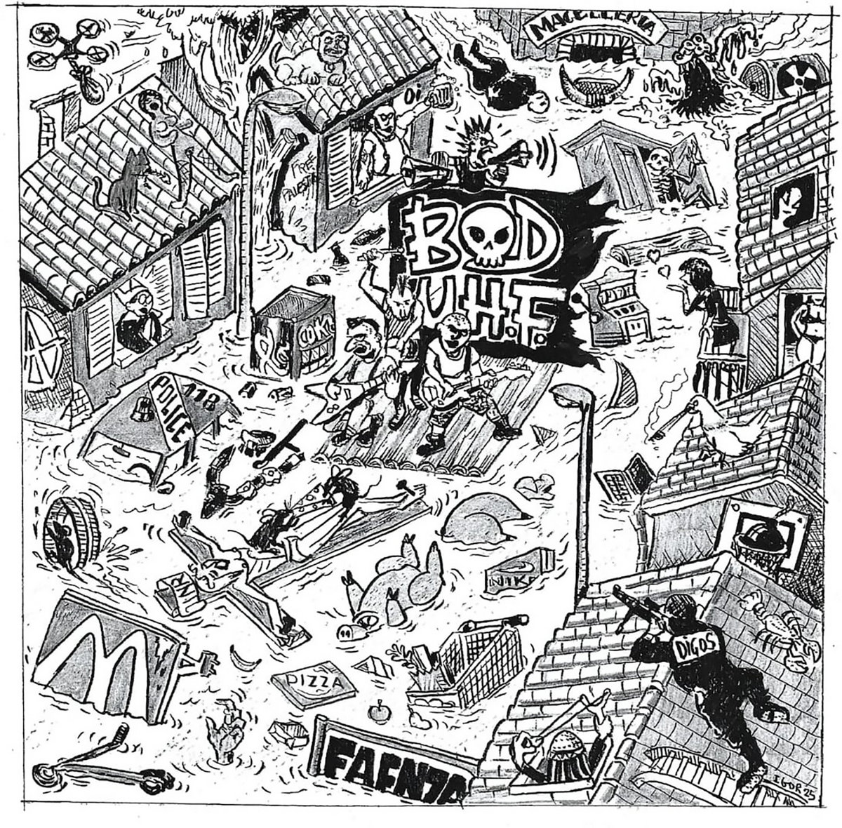 BAD U.H.F. "Apocalisse Artificiale" LP (2026)