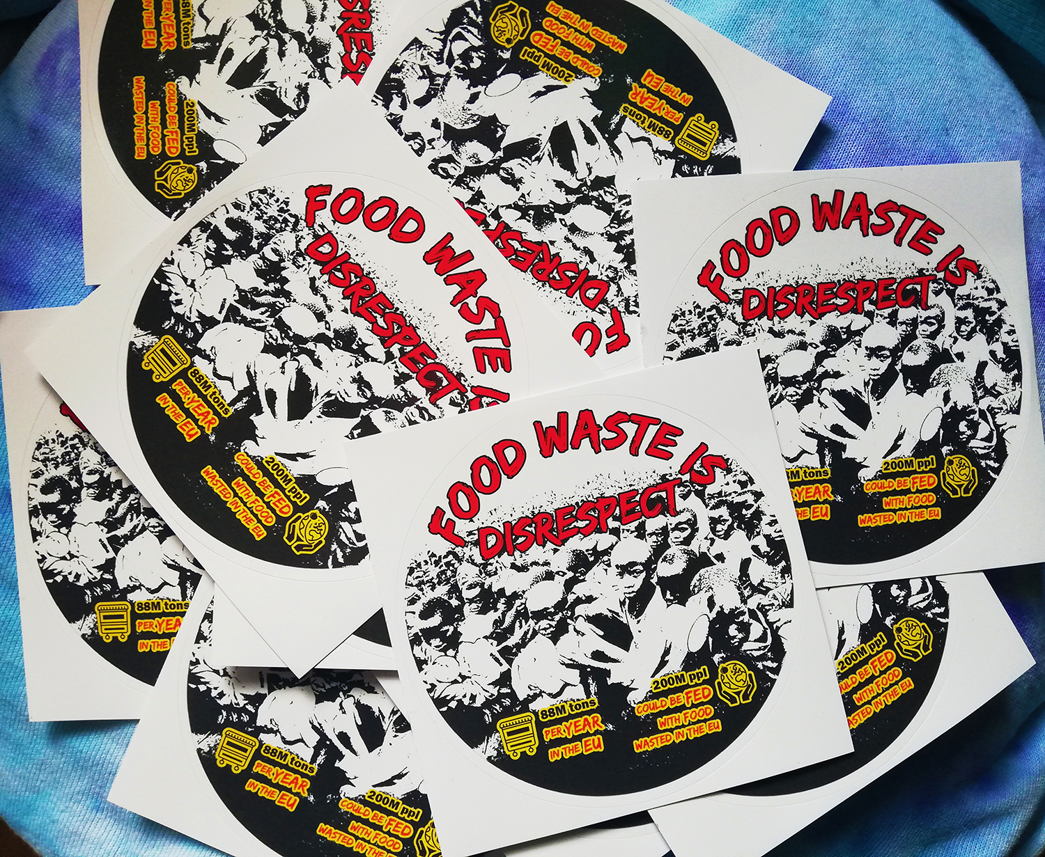 Food Waste stickers